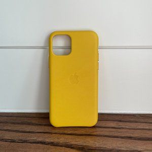 Apple | iPhone 11 Pro Leather Case - Meyer Lemon NWT